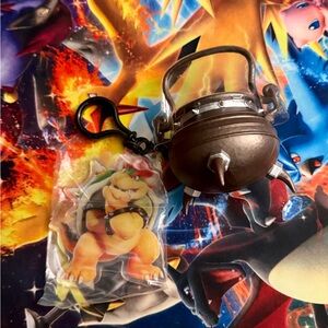 AMC Super Mario Galaxy Bowser’s Cauldron Mini Popcorn Bucket w Bowser Clip NEW